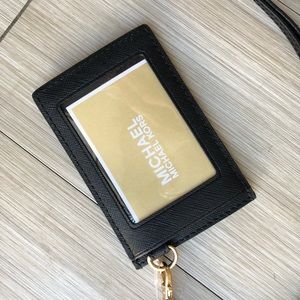 Michael Kors ID Badge credit card holder/ Lanyard